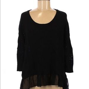 American Eagle Pullover Sweater W Lacey Bottom